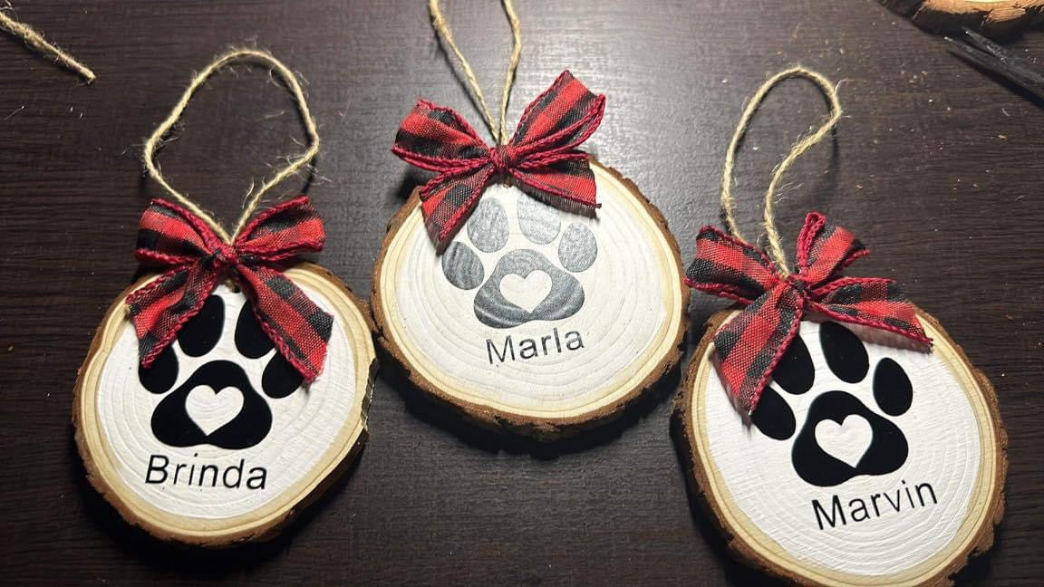 Custom Wooden Ornaments