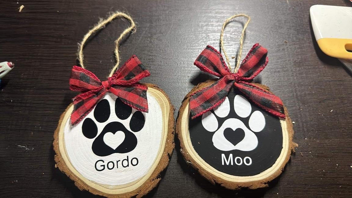 Custom Wooden Ornaments