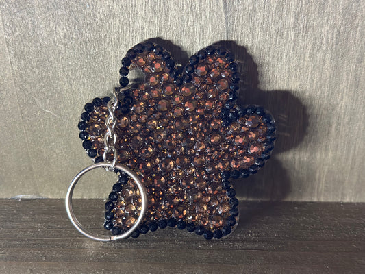 Paw Print Keychain