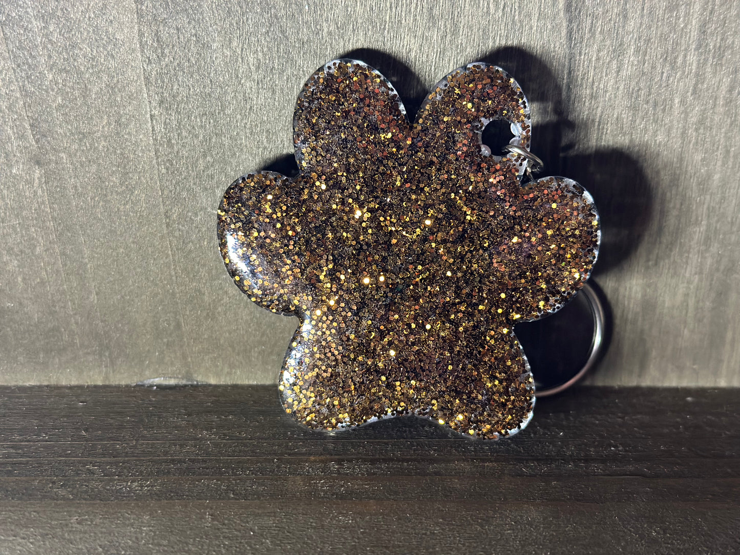 Paw Print Keychain